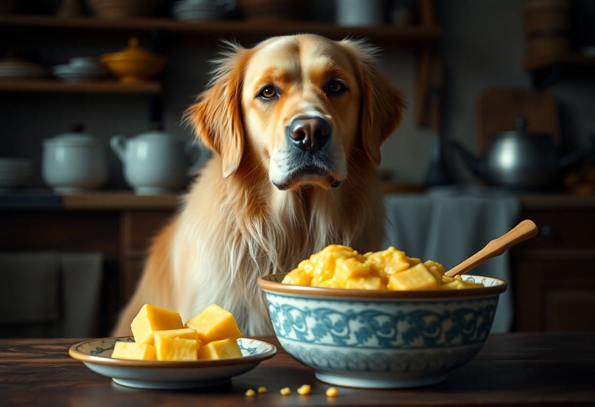 Can we give ghee to dogs?